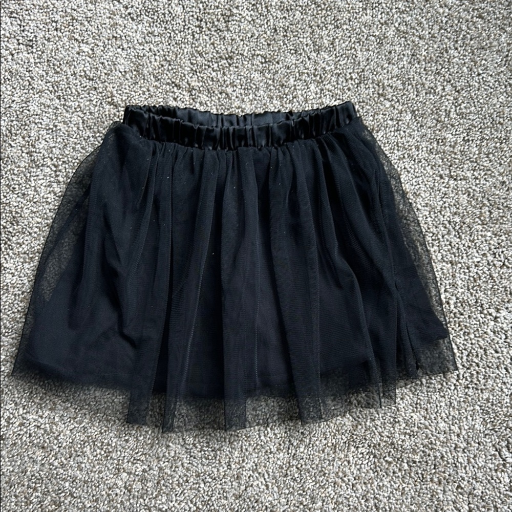 Okie Dokie Elegant Black Tulleโ Skirt